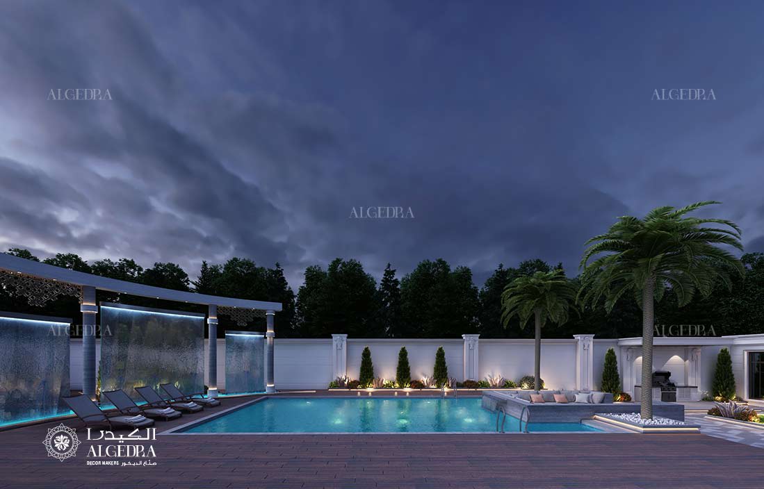 House roof garden design