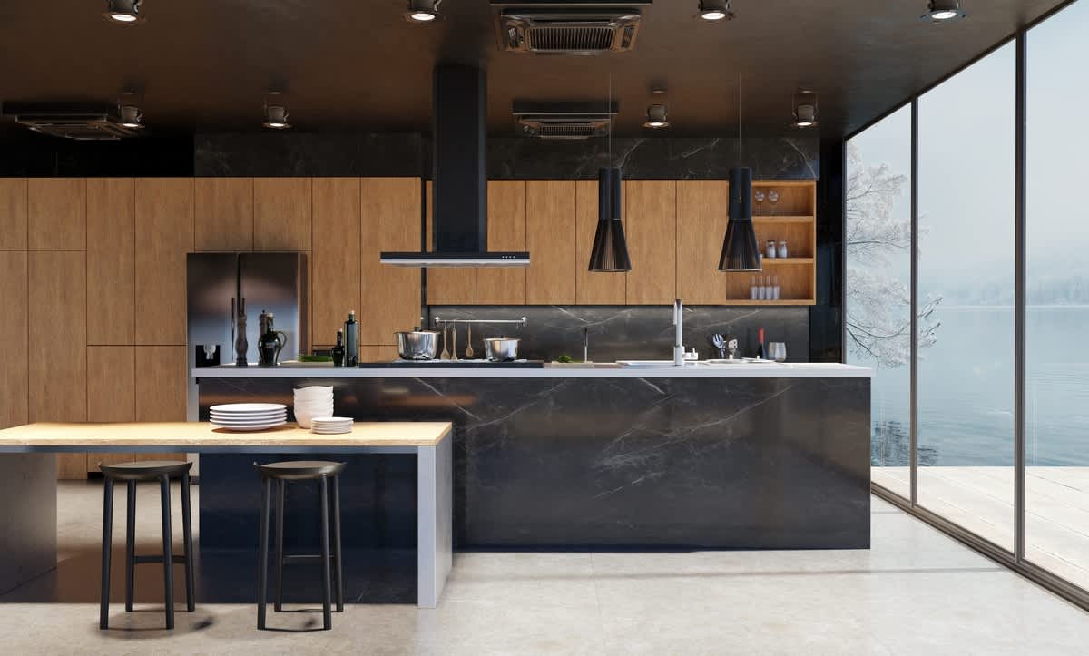 modern kitchen interior design