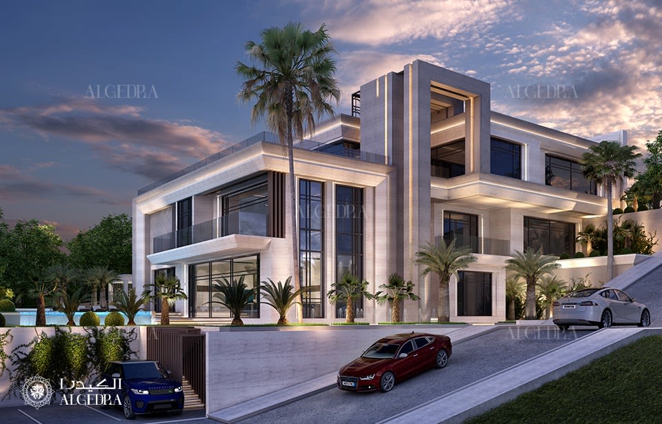 modern architecture villa