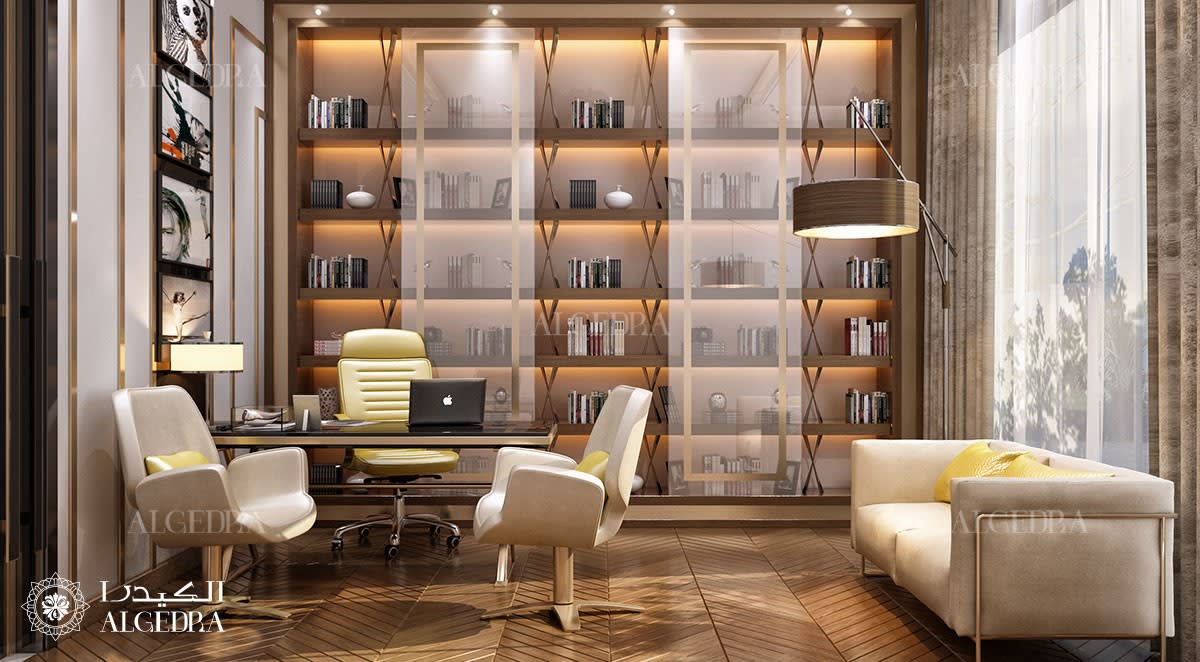 palace private office interior design