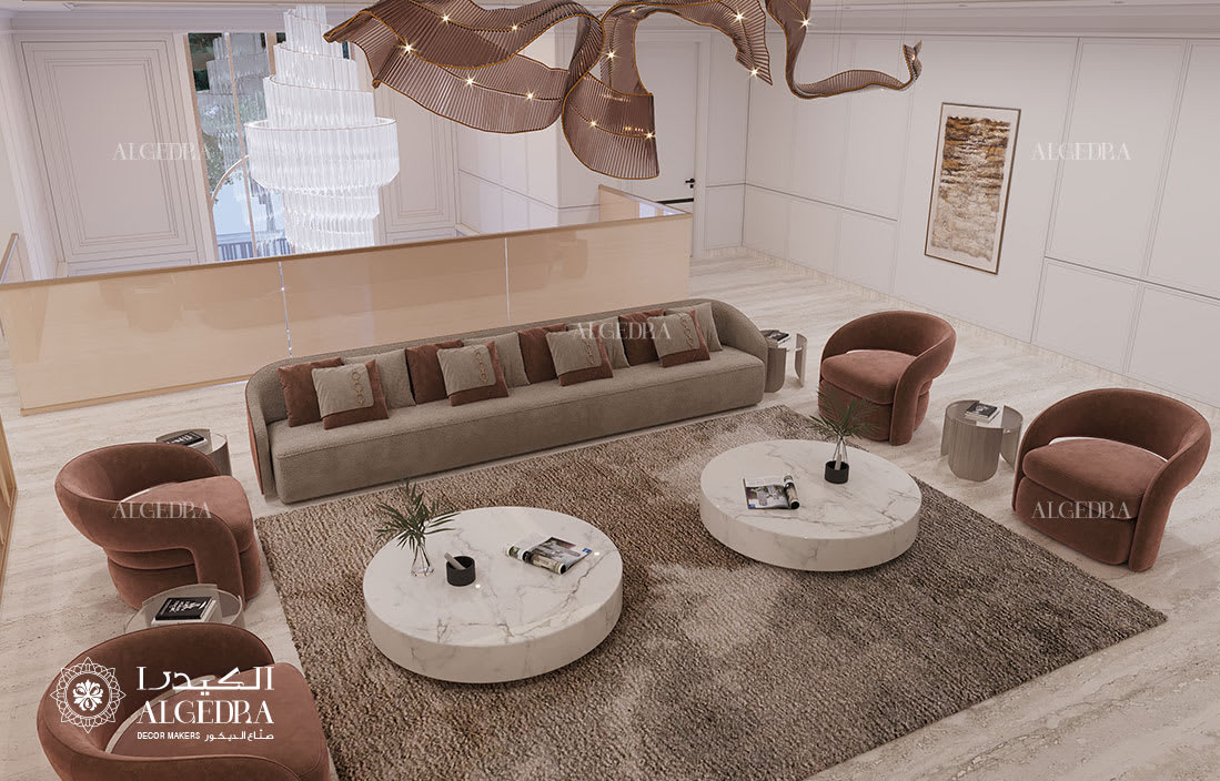 تصميم غرفة المعيشة