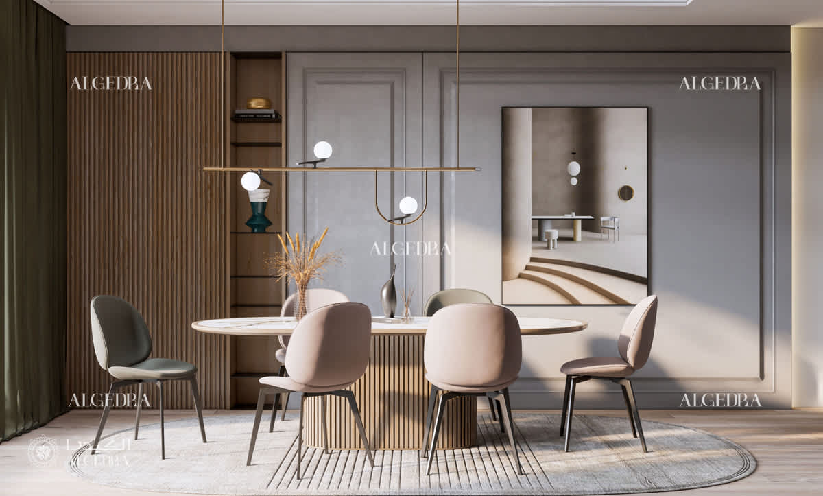 dining room design in dubai