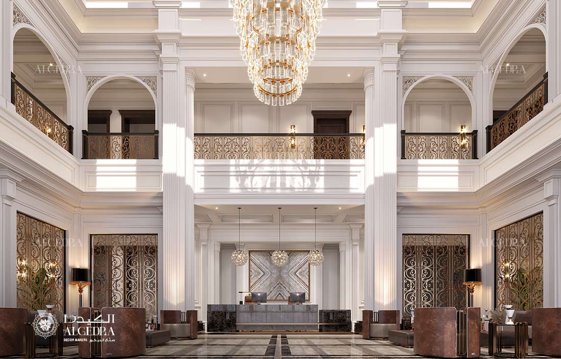 office reception design