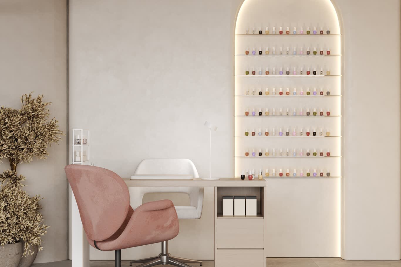 luxury salon interior design