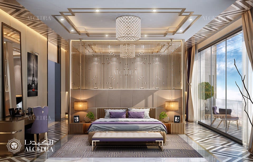 master bedroom design Dubai