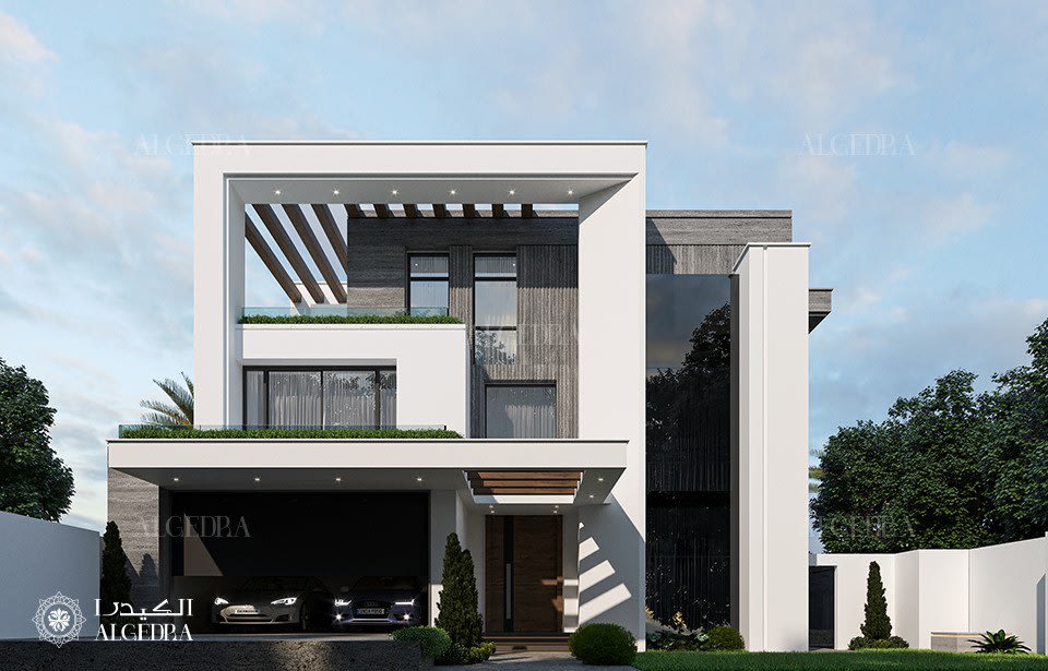 modern architecture villa