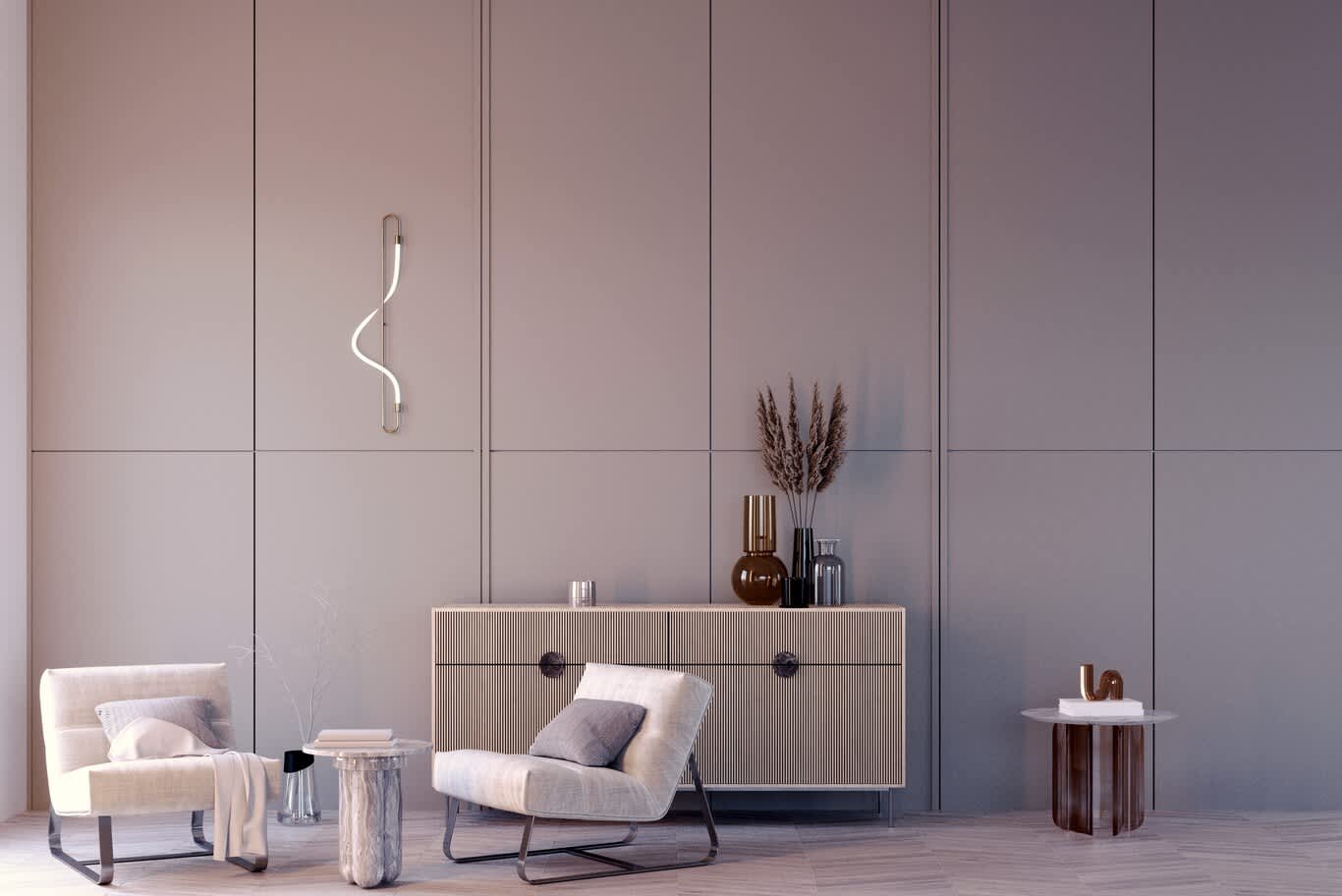 ست مراحل لعملية التصميم الداخلي