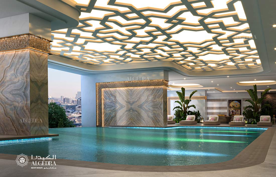 تصميم حمام السباحة