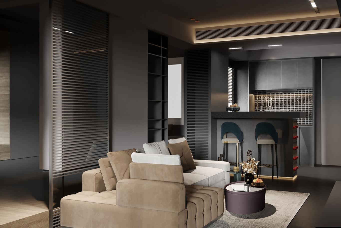 how to make small apartment look bigger