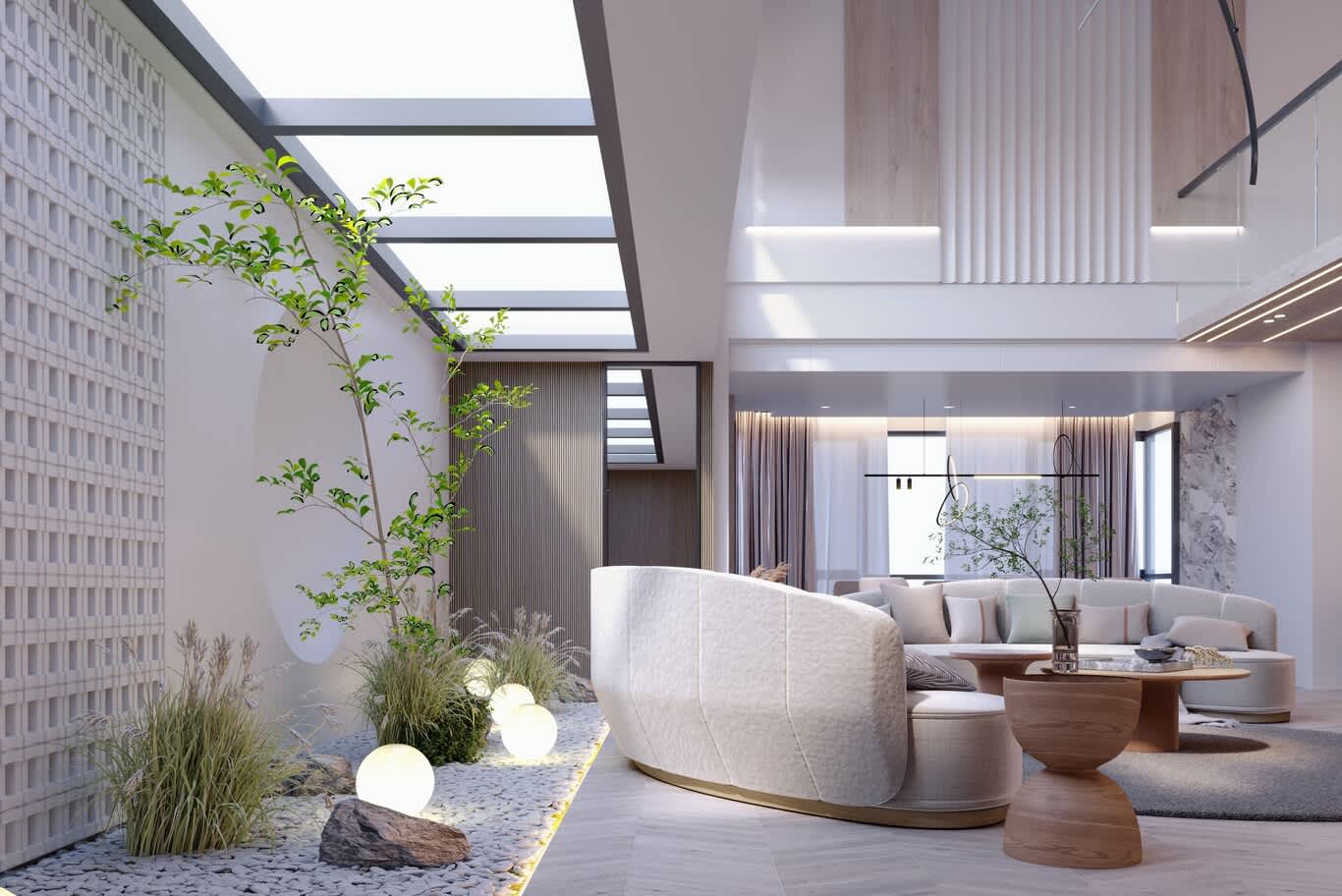 Palm Jumeirah villa interior design