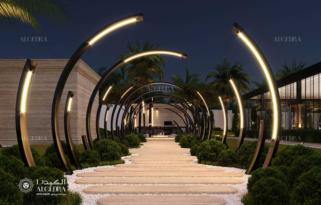 شركة تصميم المناظر الطبيعية ثلاثية الأبعاد