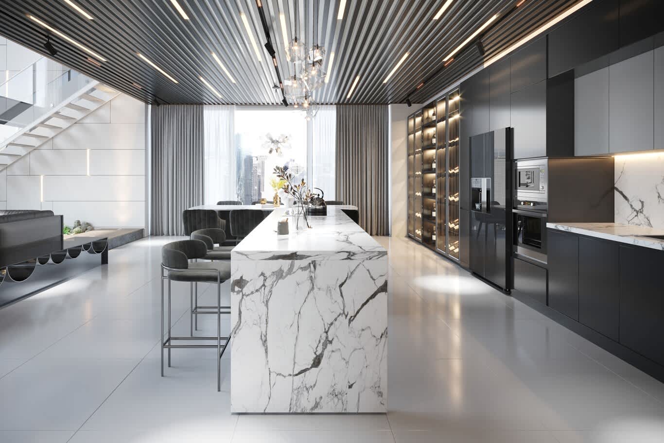 marble backsplash inspiration