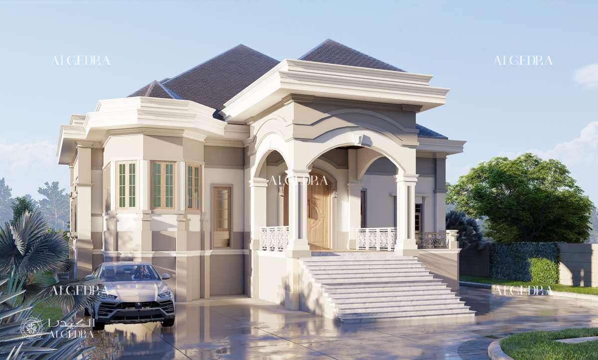 exterior modern villa design