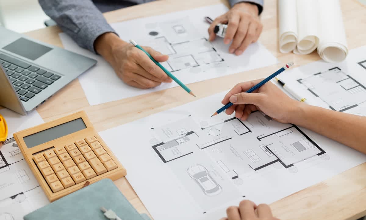 تخطيط المساحة في التصميم الداخلي