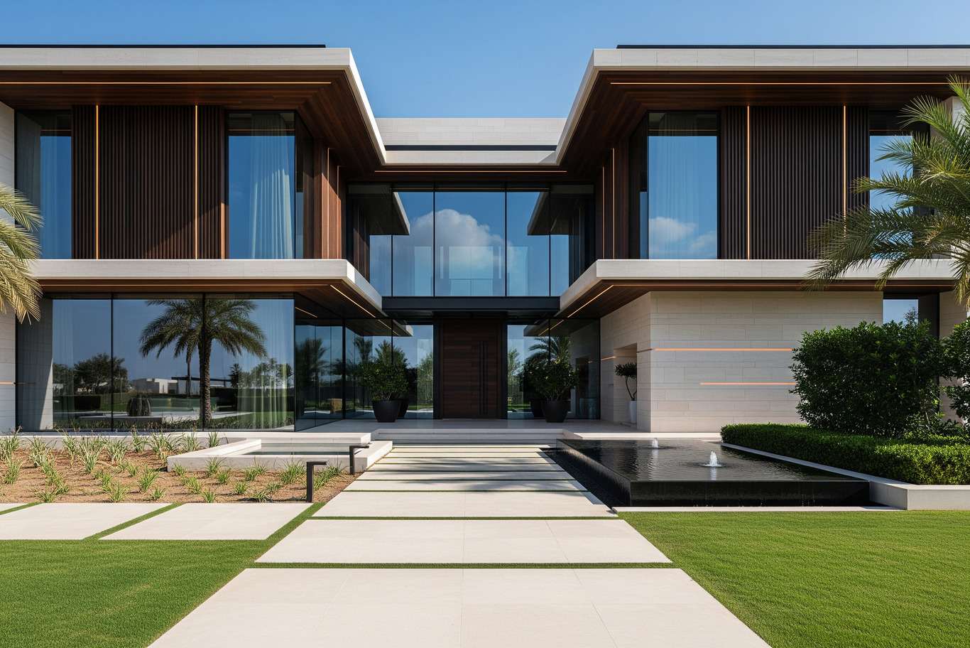 modern villa exterior design