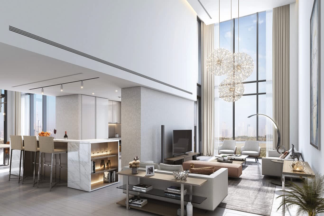 Luxury mansion interior design Dubai
