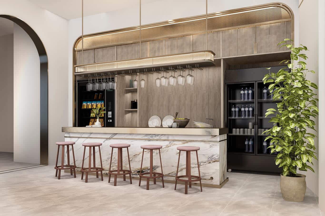 café fit-out and decoration services