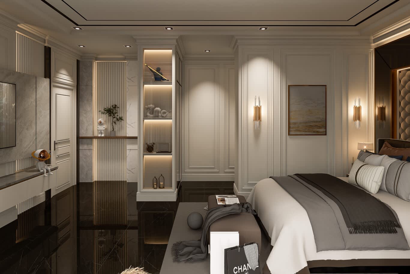 MBZ villa master bedroom