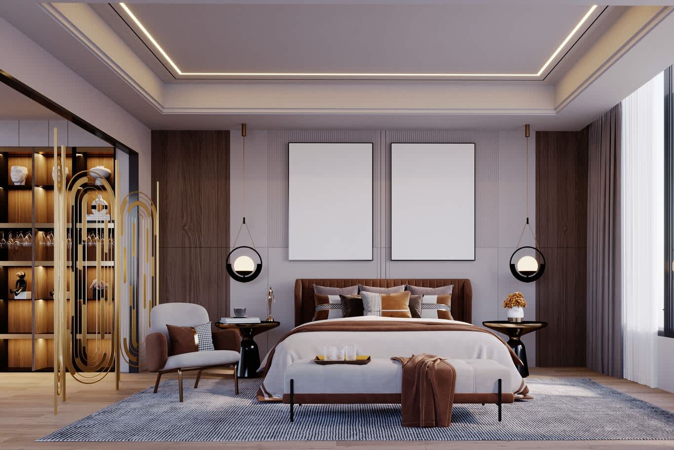 مراحل عملية التصميم الداخلي
