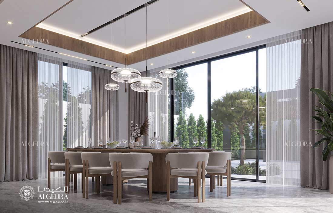 تصميم غرفة الطعام