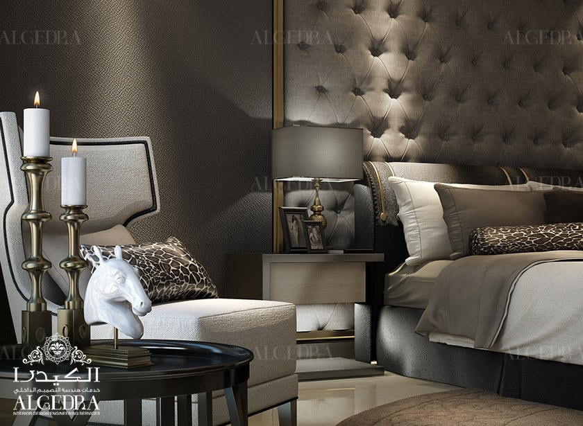 modern bedroom interior design Abu Dhabi