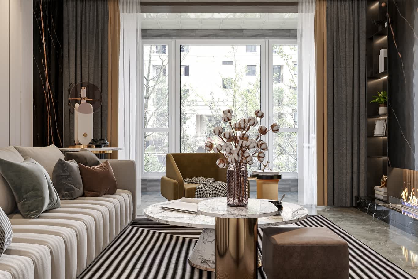 Kuwait luxury apartment design