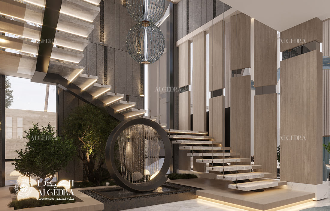 تصميم مدخل فيلا دبي