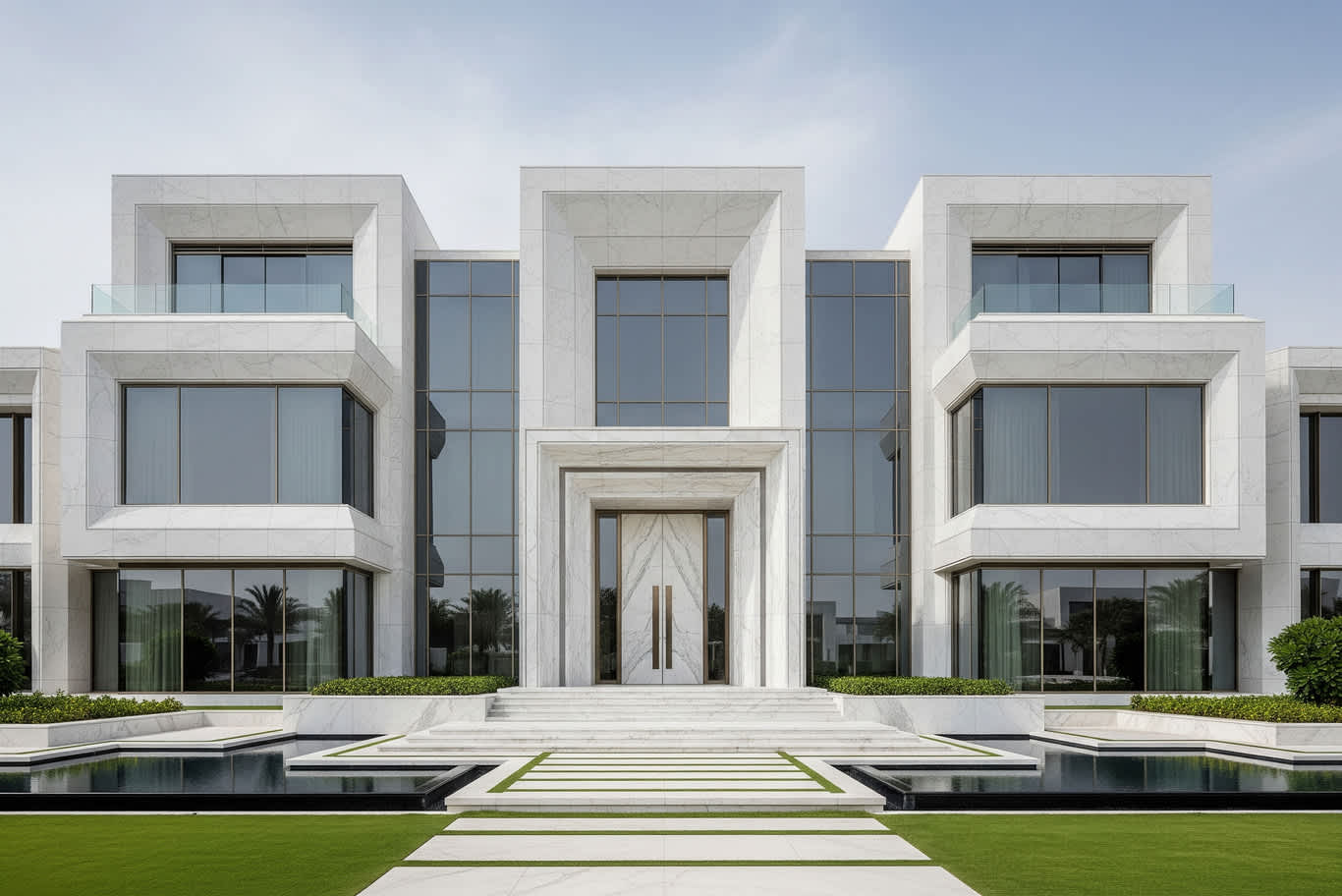 تصميم عمارة فيلا فاخرة