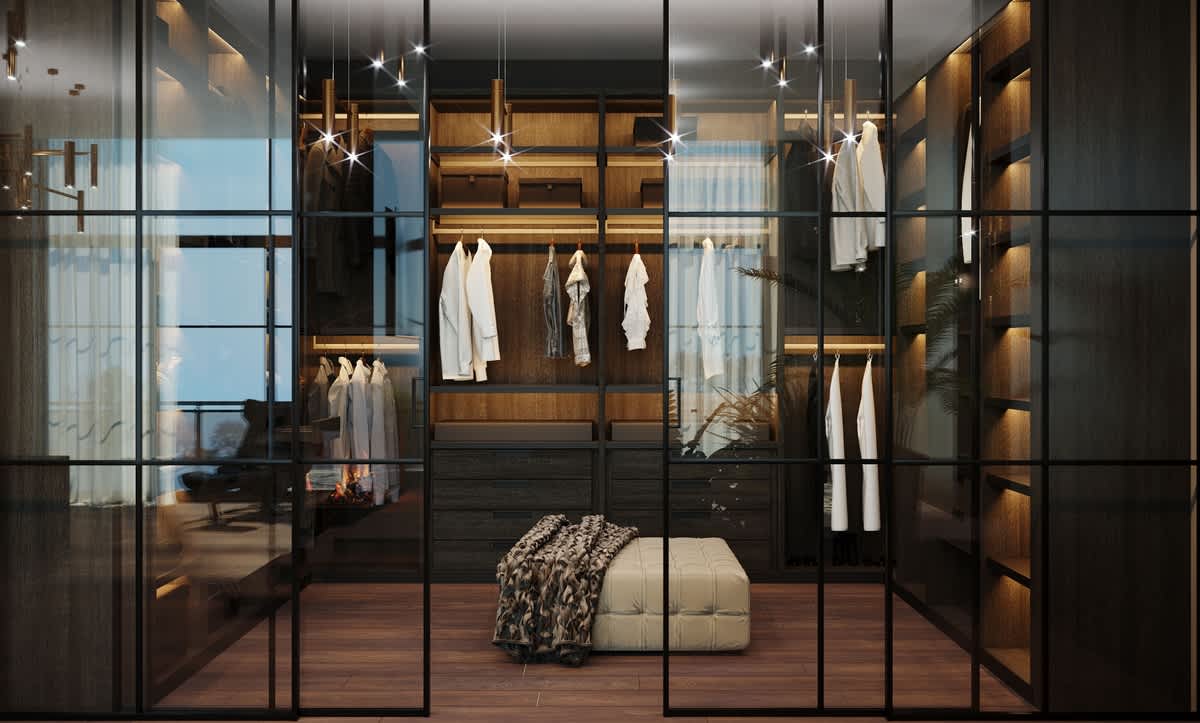 home dressing room design