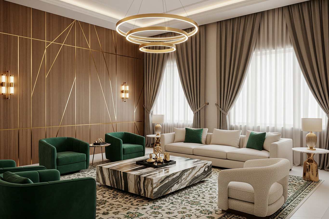 traditional arabic majlis design