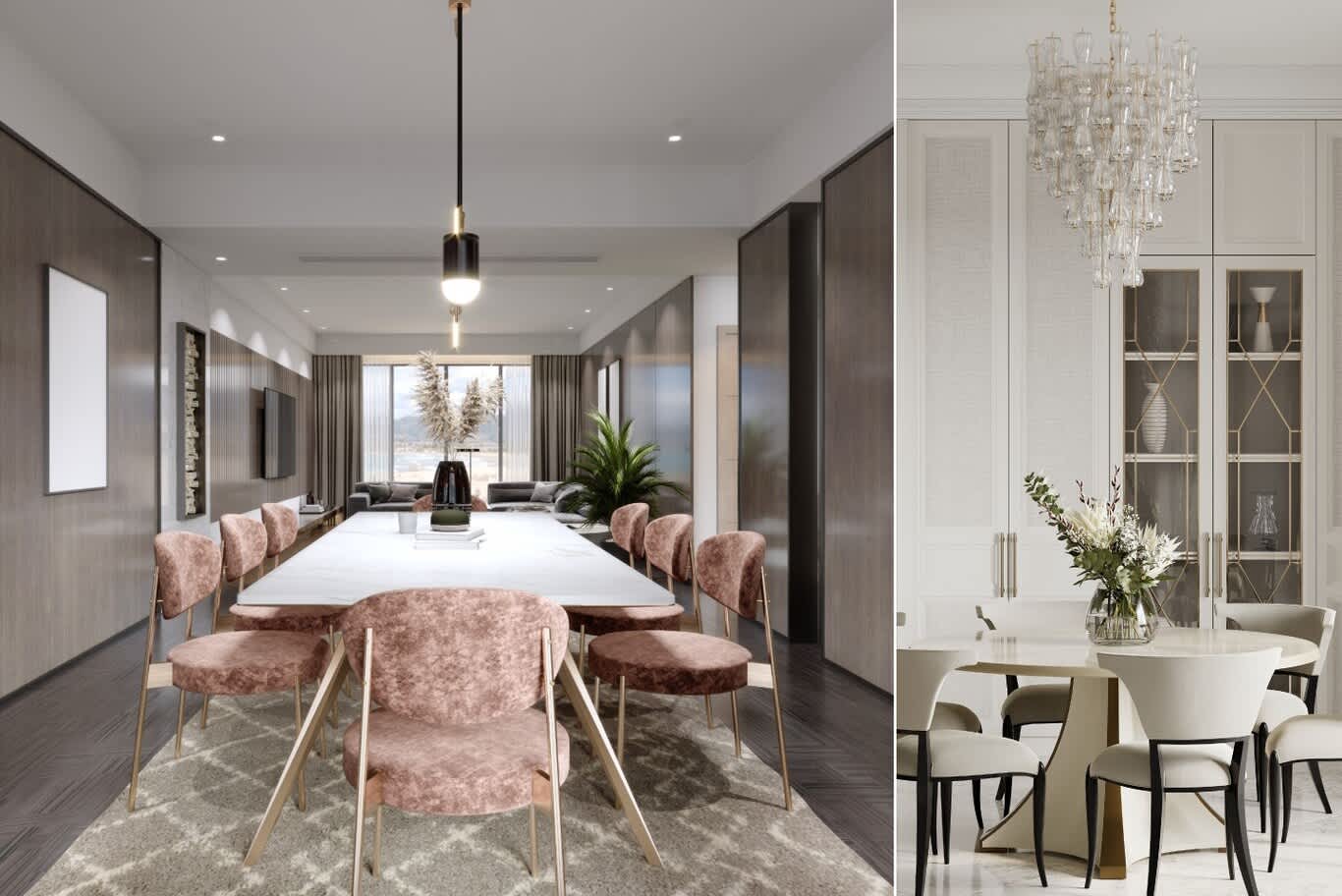 dining room design Doha