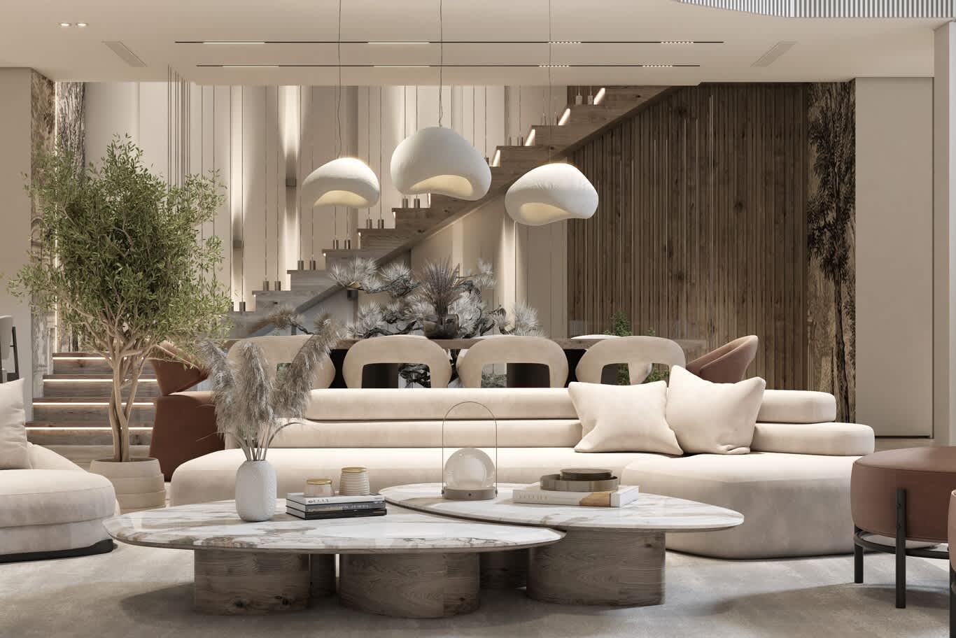 Jubail Island villa interior design