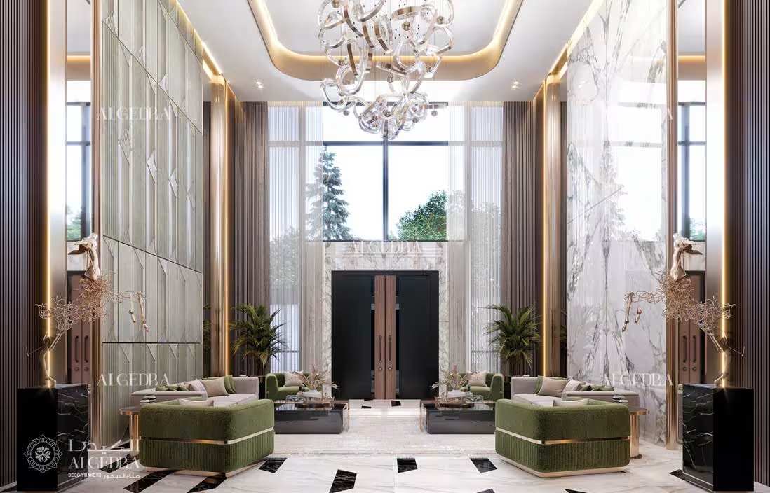 تصميم بوابة مدخل الفيلا