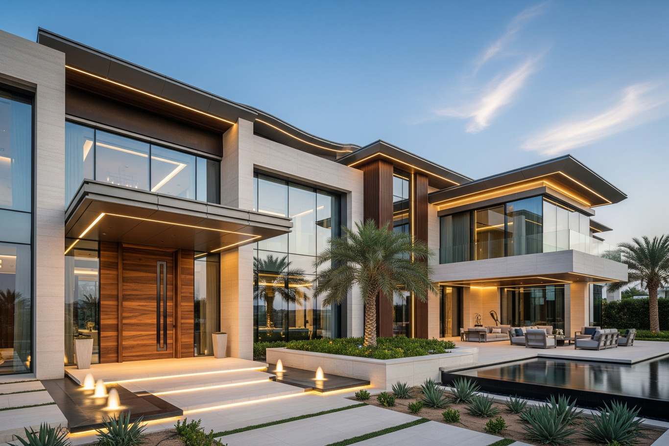 contemporary villa architecture