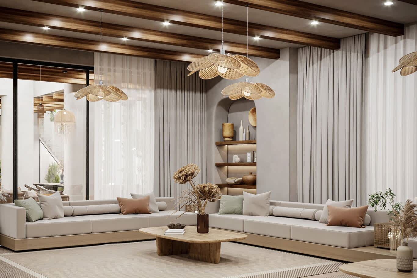 Master suite styling