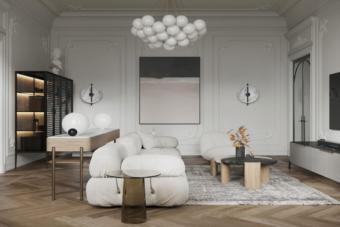 contemporary luxury decor in Dubai