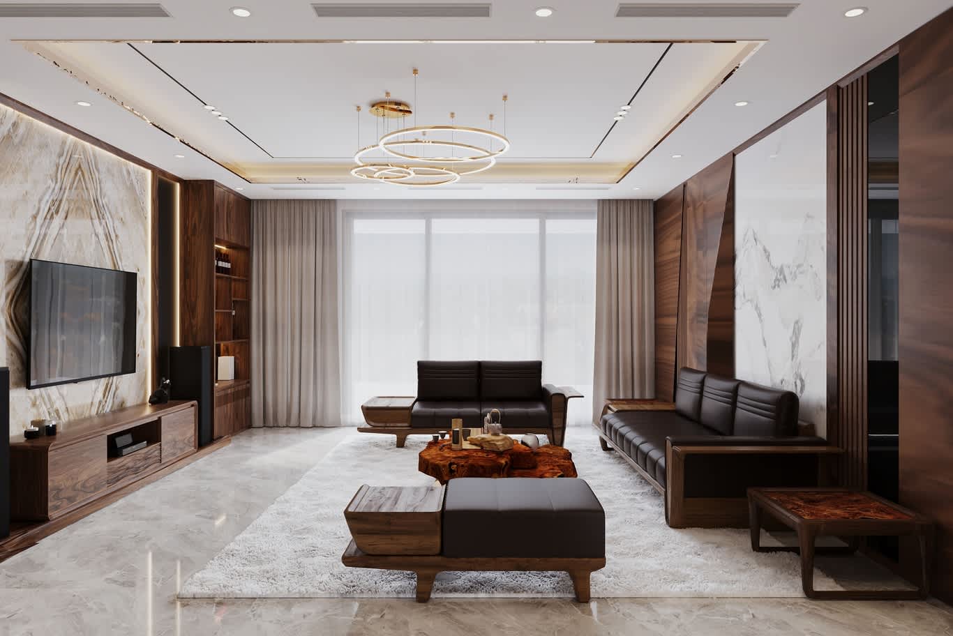 خدمات التصميم الداخلي الفاخرة