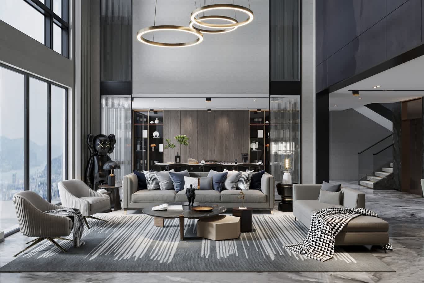 luxury villa interior design
