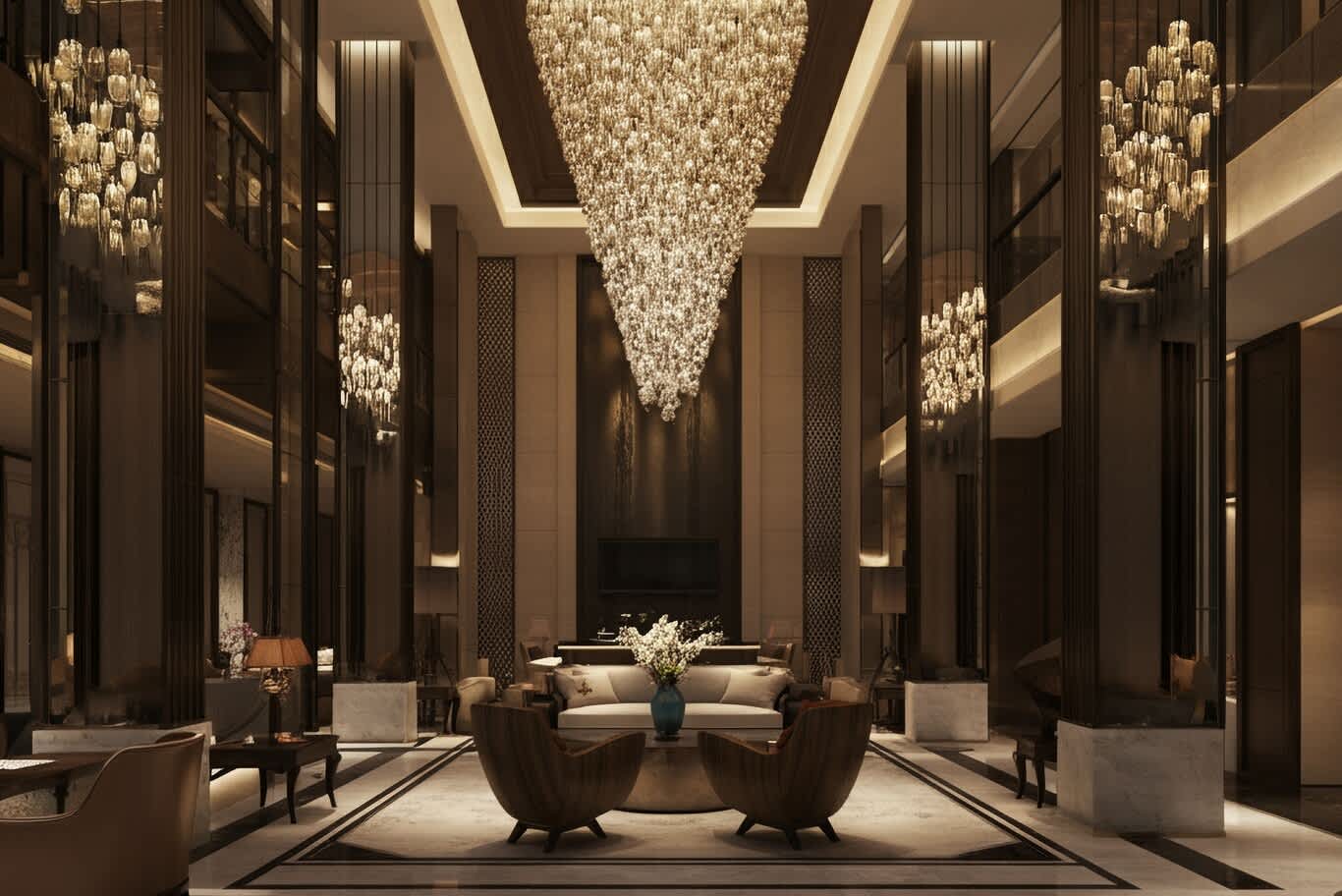 شركات التصميم الداخلي للضيافة