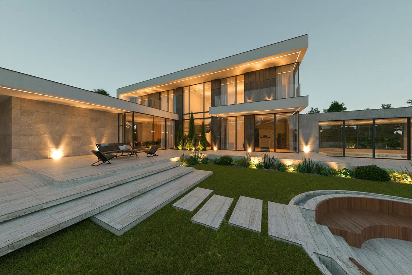 small garden design dubai