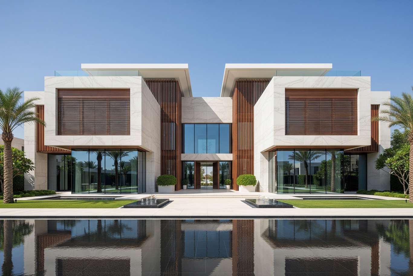 تصميم فيلا معاصر حديث