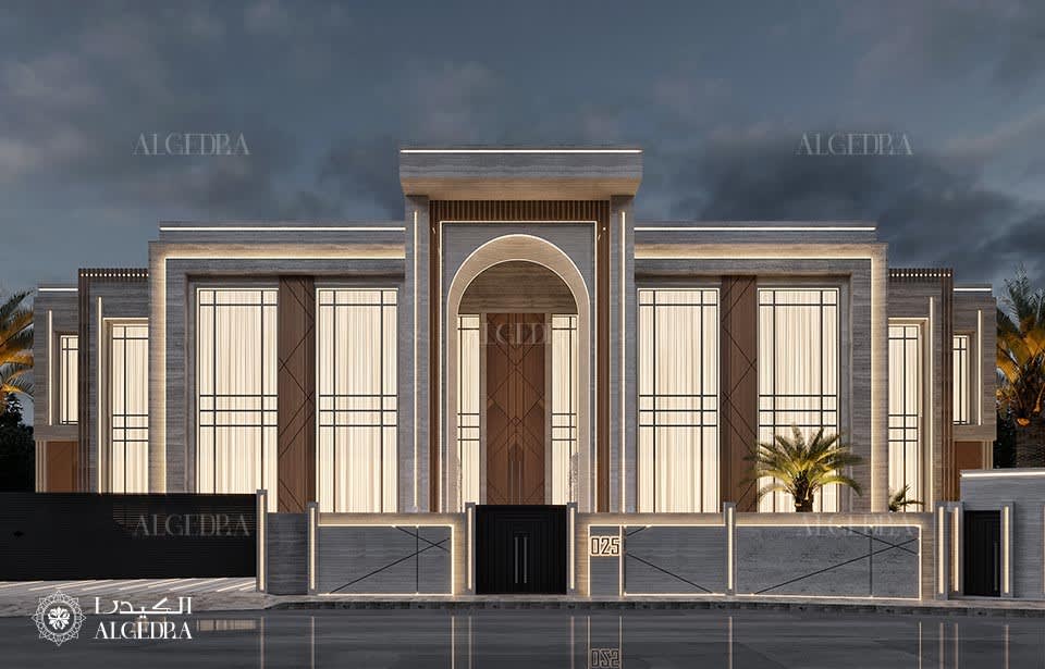 villa exterior design for dubai