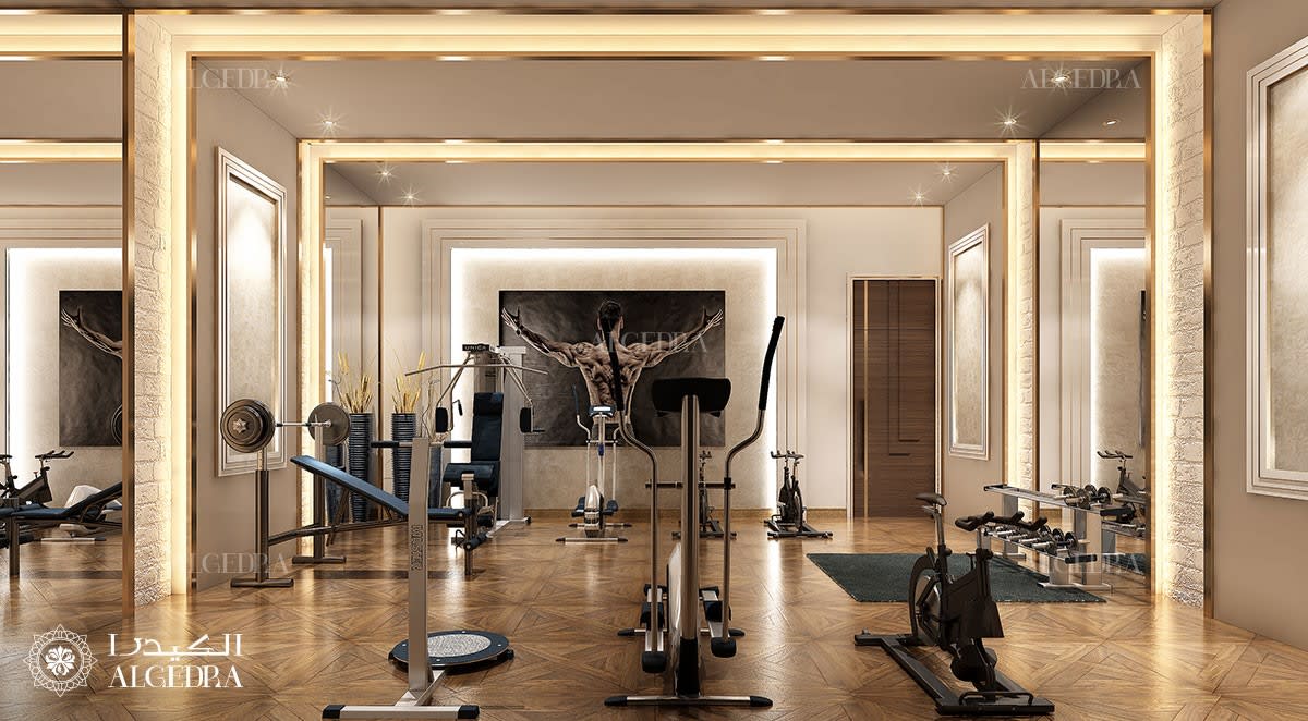 gym interior design Dubai