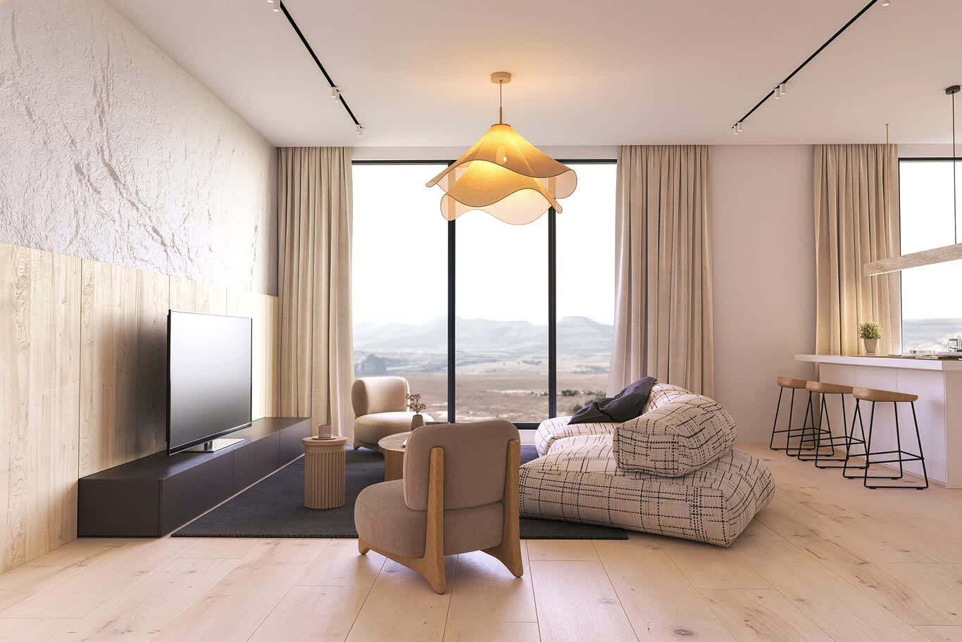 Al Barari open-plan living