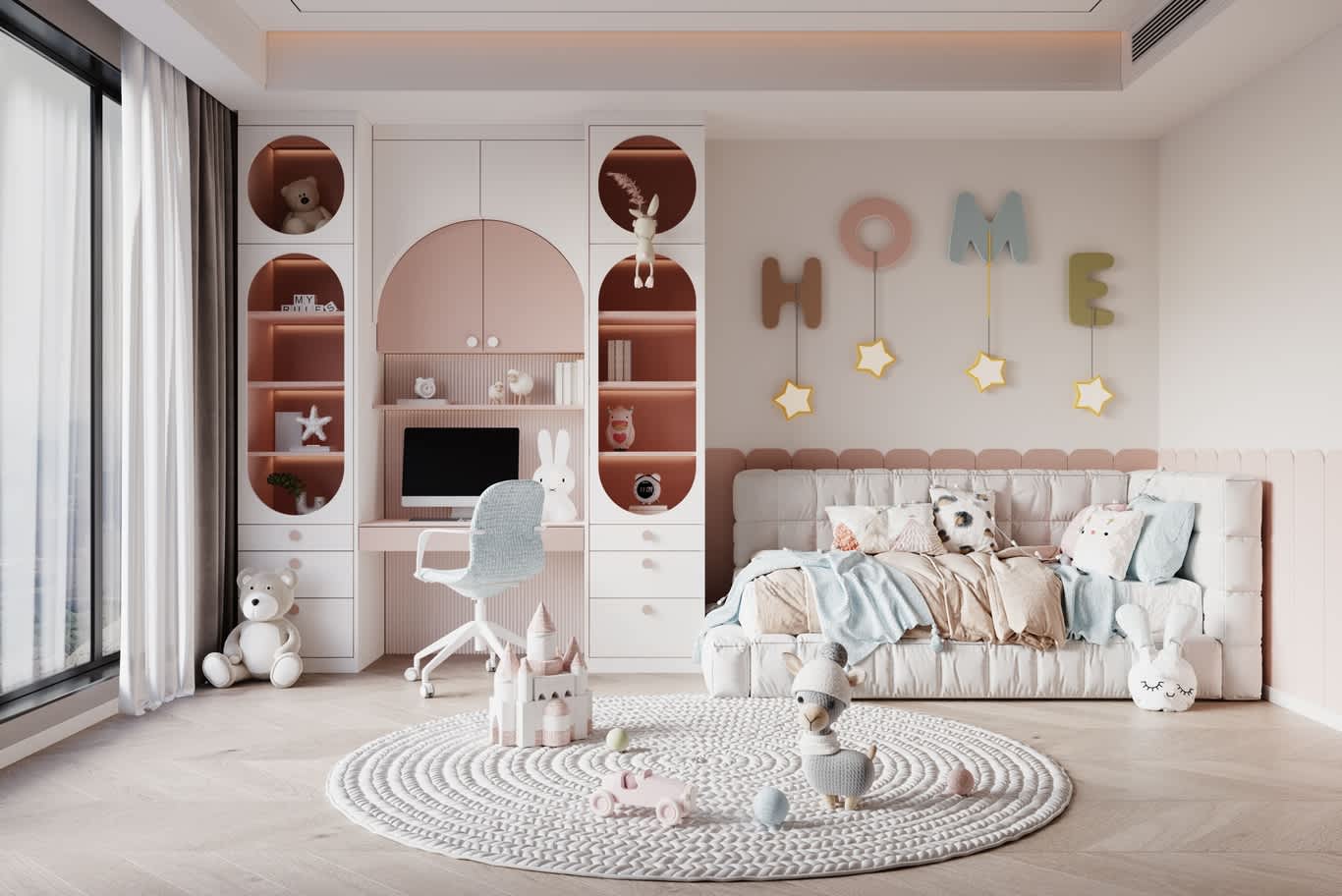 kids bedroom interior