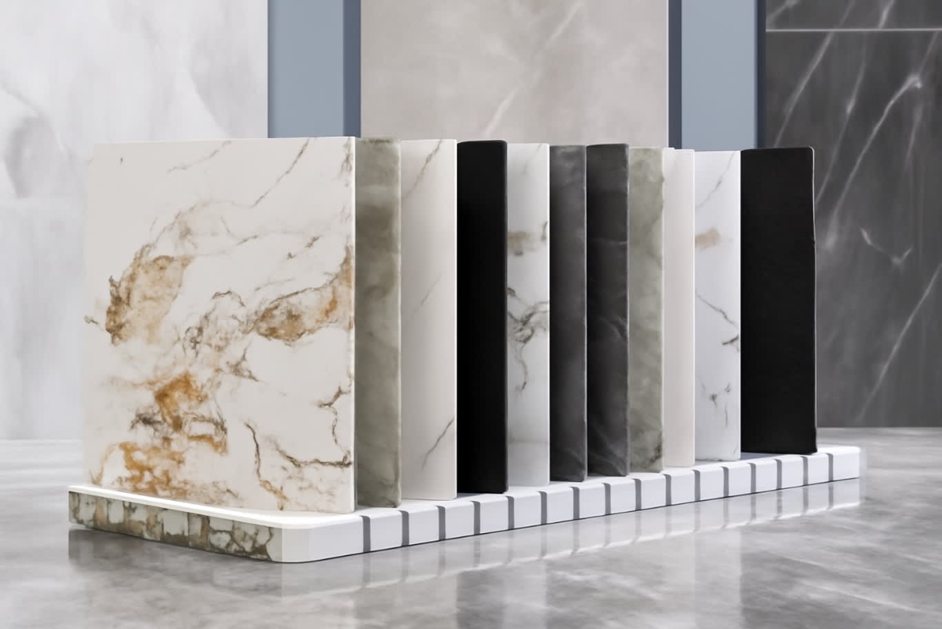 Carrara marble home decor