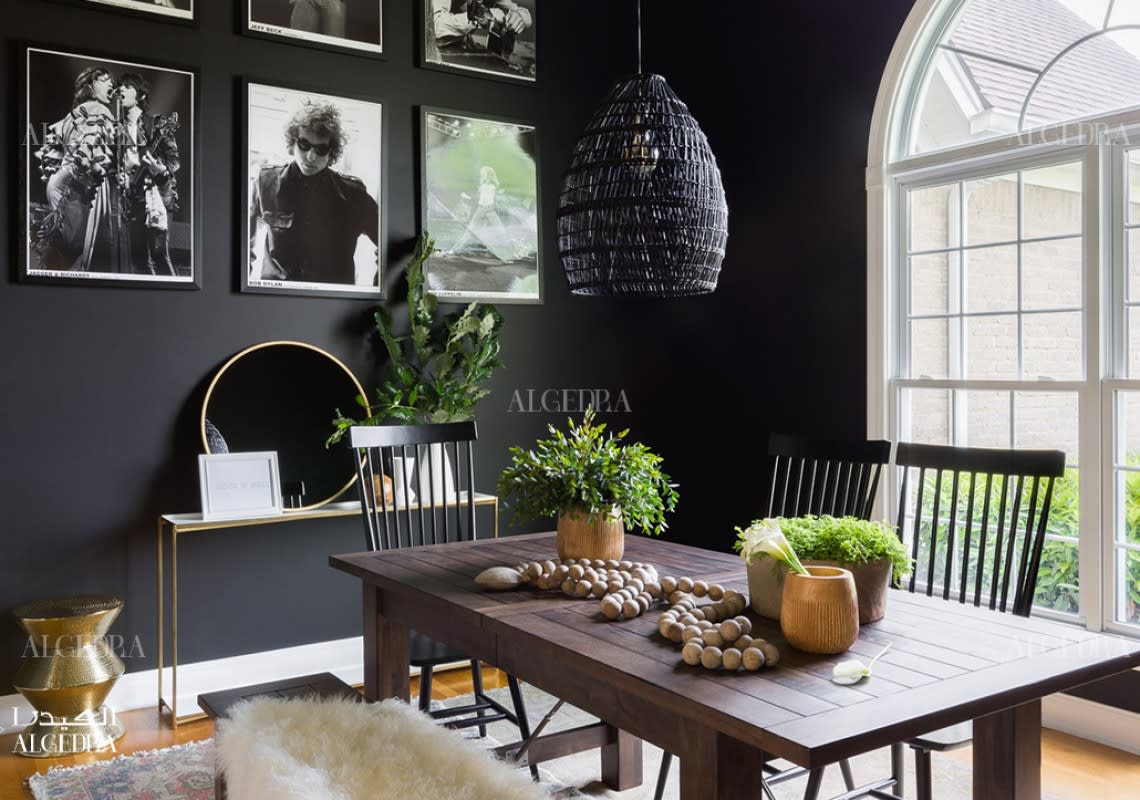 Use Of Matte Black Colour In Interior Design