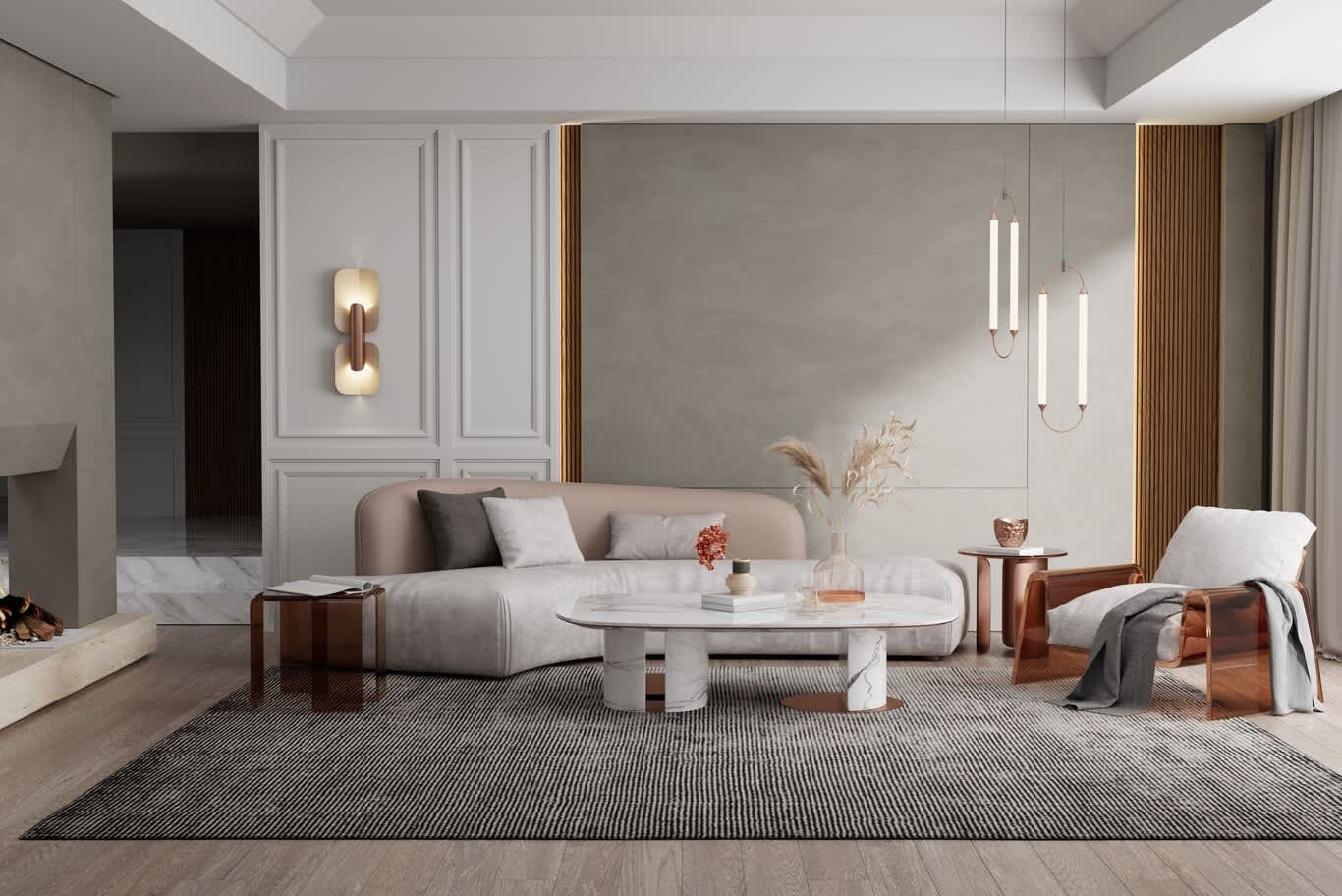 Jewel tone interiors