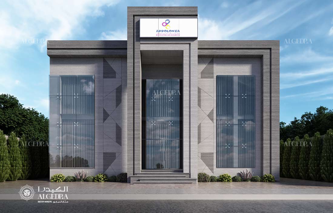 تصميم داخلي لمركز طبي في دبي