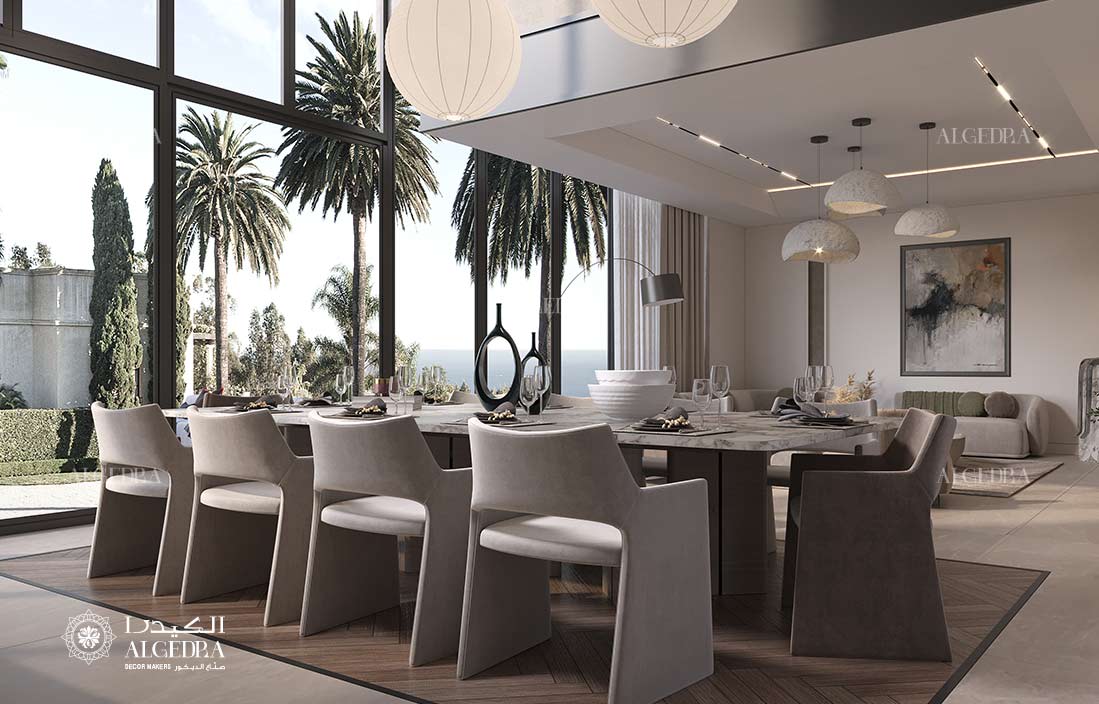 dining room design dubai